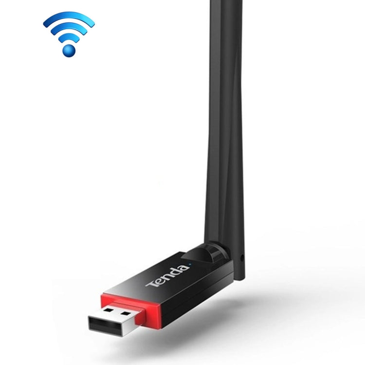 adattatore-wifi-usb-tenda-u6-300-mbps-con-antenna-potente-6dbi - immagine 1