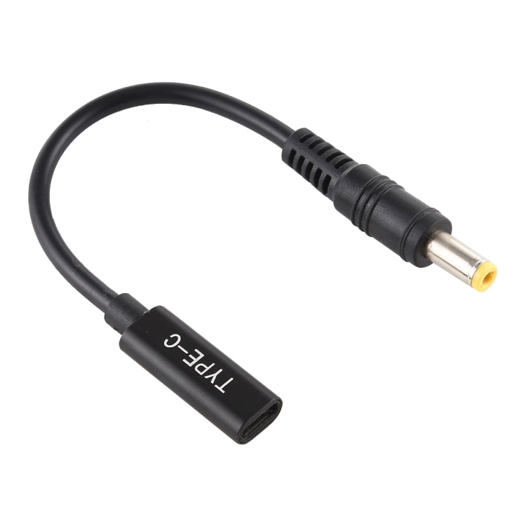 cavo-caricabatterie-adattatore-di-alimentazione-dp-usb-c-type-c-da-55-x-25-mm-5-5-x-2-5mm - immagine 2