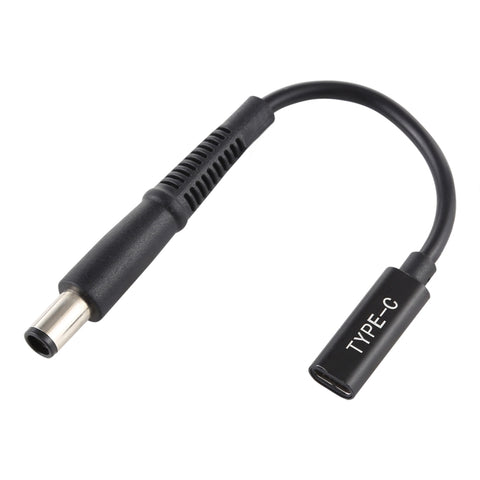 Cavo caricabatterie adaptateur d'alimentation DP USB-C/Type-C de 7,4 x 0,6 mm pour Dell, Type-C à 7,4 x 0,6 mm