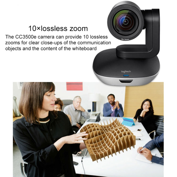 Videocamera Logitech CC3500e HD 1080P per Teleconferenze Aziendali -