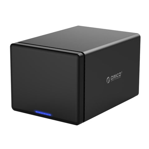 ORICO NS500-RC3 Custodia per disco rigido esterno da USB-C/Tipo-C 3.1 a SATA a 5 alloggiamenti Dock per disco rigido con Raid per HDD SATA da 3,5 pollici, supporto protocollo UASP, USB 3.1 Type-C to SATA with Raid