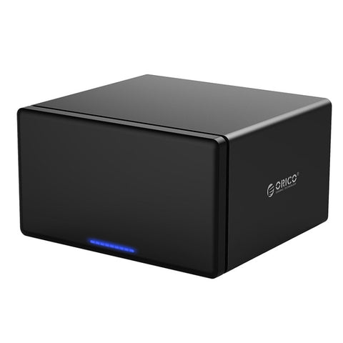 ORICO NS800-C3 Custodia per disco rigido esterno da USB-C/Type-C 3.1 a SATA a 8 alloggiamenti per disco rigido per HDD SATA da 3,5 pollici, supporto protocollo UASP, USB 3.1 Type-C