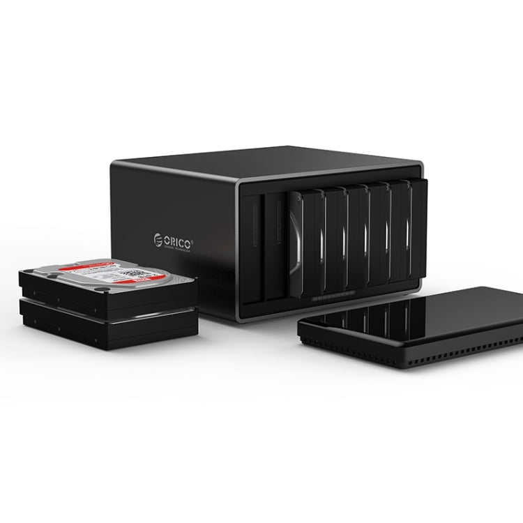 ORICO 8-Bay USB-C External Hard Drive Dock for SATA HDDs