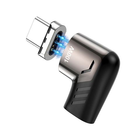Adaptateur magnétique magnétique pour gomito X20 100 W PD USB-C/Type-C femme vers USB-C/Type-C