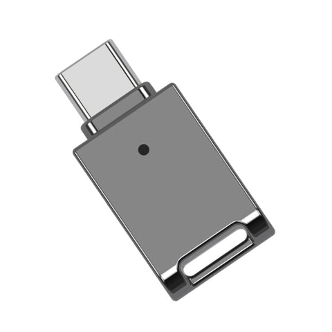 Chiavetta USB USB-C/Type-C da 64 GB in lega di zinco con portachiavi
