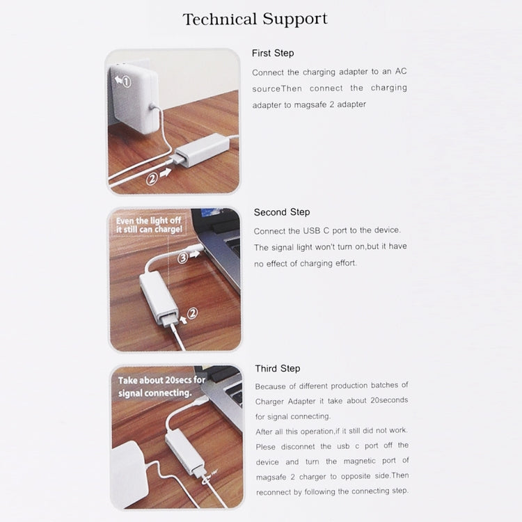 convertitore-magsafe-2-a-usb-c-per-macbook-pro-adattatore-di - immagine 6