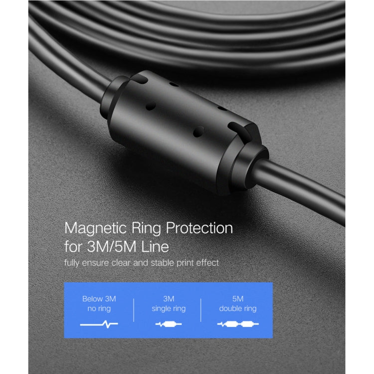 Per Canon, Epson, HP, lunghezza cavo: 1,5 m, USB 2.0 Gold-plated (1.5m)