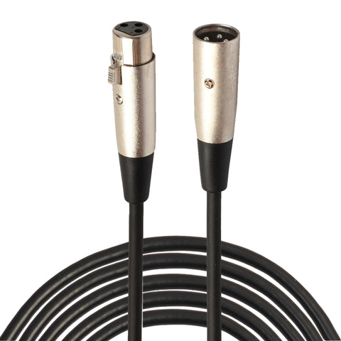 Cavo audio microfono schermato 5 m XLR maschio a XLR femmina