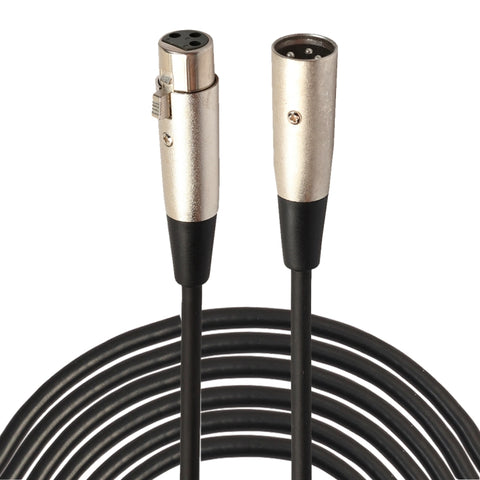 Cavo Audio Microfono XLR Schermato 3 Pin Maschio-Femmina, 10 Metri