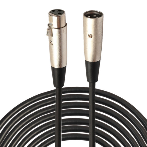 Cavo audio pour micro écran MIC de 15 ma 3 broches XLR maschio à XLR femmina, Longueur: 15m