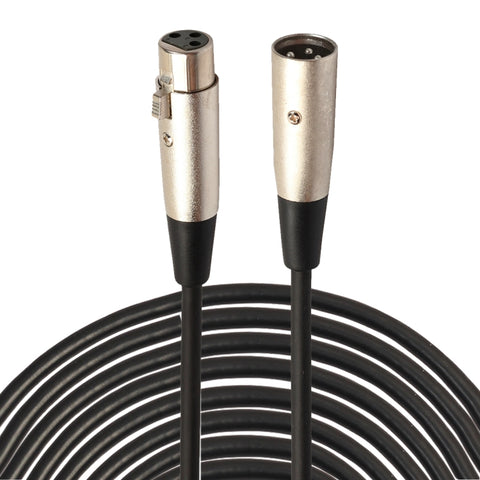 Cavo audio pour micro écran MIC de 20 ma 3 broches XLR maschio à XLR femmina, Longueur: 20m