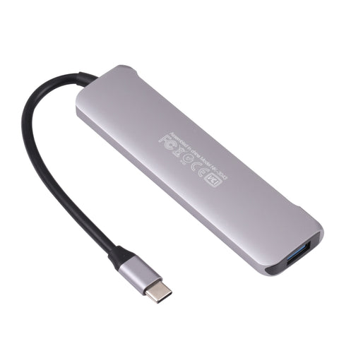 Docking station adattatore multifunzione tipo C / USB-C 6 in 1