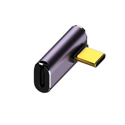 Adattatore da USB-C/Tipo-C femmina a USB-C/Tipo-C maschio da 40 Gbps da 240 W con luce, Medium Bend Adapter