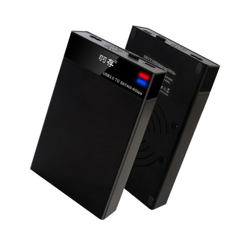 Custodia per unità a stato solido esterna con interfaccia USB 3.0 SATA universale da 2,5/3,5 pollici per laptop/computer desktop, capacità di supporto massima: 10 TB