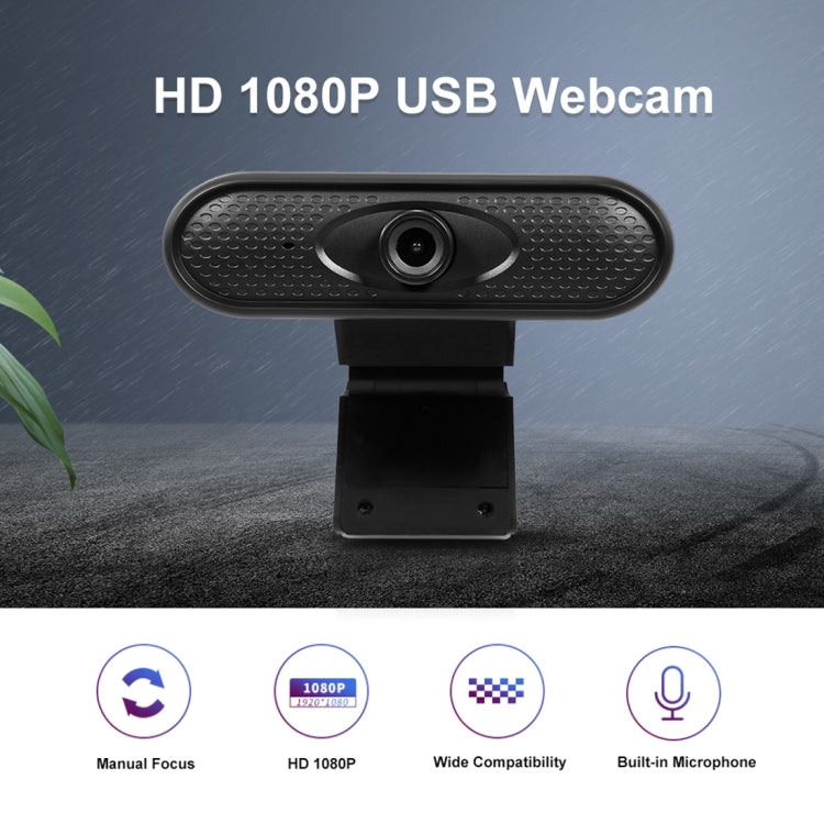 WebCam con videocamera USB HD 1080P con microfono, 1080P