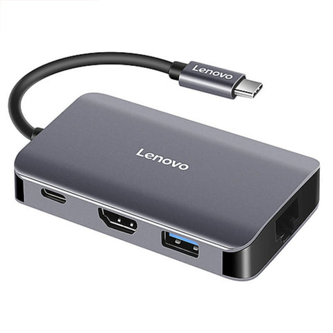 Hub convertitore multifunzione Lenovo F1-C08 8 in 1 da tipo C / USB-C a HDMI, F1-C08