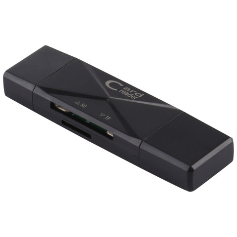 Lettore di schede USB-C/Tipo-C + SD + TF + Micro USB a USB 2.0, USB2.0