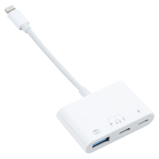 S-221 3 in 1 da 8 pin maschio a 8 pin alimentazione + USB-C/tipo-C + adattatore femmina per fotocamera USB, S-221