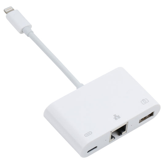 Adattatore NK-107 3 in 1: USB, Ethernet 1000M e Alimentazione 8 Pin