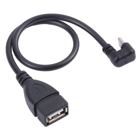 Câble de données OTG de type C vers USB 2.0 femelle en forme de U, Type-C vers USB 2.0