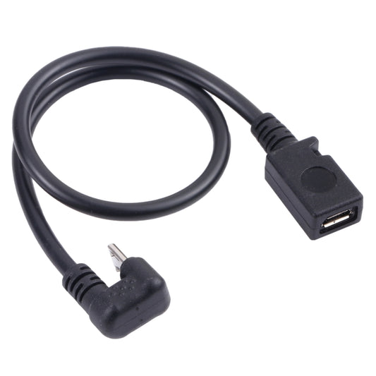 cavo-di-prolunga-micro-usb-maschio-femmina-a-forma-di-u-micro-usb-male-to-female - immagine 1