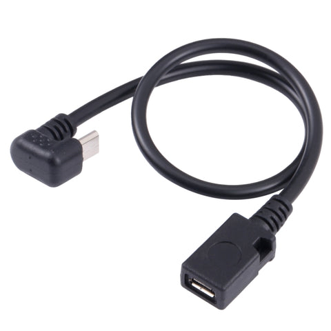 Cavité de extension Micro USB mâle-femelle en forme de U, Micro USB mâle à femelle