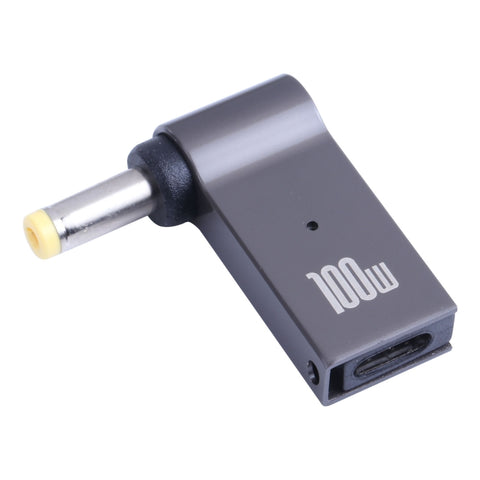 Adattatore di ricarica per computer da USB-C/Type-C femmina a DC 4,8x1,7 mm maschio da 100 W, Type-C Female to DC 4.8x1.7mm Male