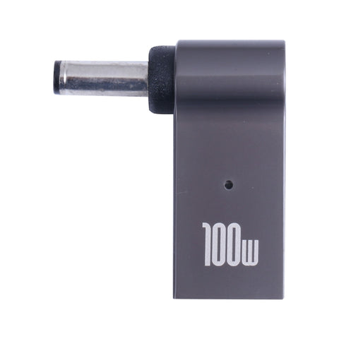Adattatore di Ricarica USB-C Femmina a DC 4,5x3,0 mm Maschio 100W per