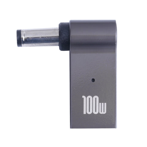 Adattatore di ricarica per computer da USB-C/Type-C femmina a DC 5,5 x 2,1 mm maschio da 100 W, Type-C Female to DC 5.5 x 2.1mm Male