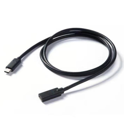 Câble d'extension pour câble de données de synchronisation audio et vidéo Ultra-HD 4K 4K Ultra-HD de USB-C / Type-C femelle vers USB-C / Type-C maschio de 100 W 20 V 5 A, longueur de câble : 1 m, 1 m
