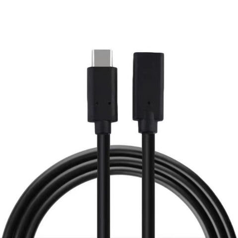 Câble d'extension pour câble de données de synchronisation audio et vidéo Ultra-HD 4K 4K Ultra-HD de USB-C / Type-C femelle vers USB-C / Type-C maschio de 100 W 20 V 5 A, longueur de câble : 1 m, 1 m