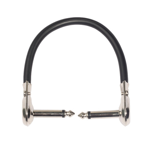 6.35mm Male to Male Guitar Connector Cables - 5 Pack