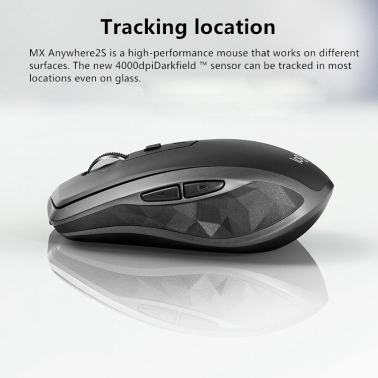 Logitech MX Anywhere 2S - Mouse Ottico Wireless Ricaricabile
