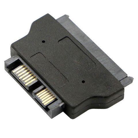 Adattatore SATA da 22 pin femmina a SATA SLIMLINE da 13 pin maschio, SATA 22 Pin Female to SATA 13 Pin