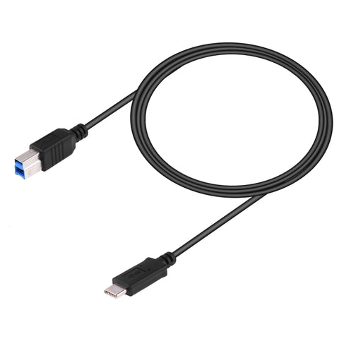 Câble de données USB-C 3.1/type C maschio à USB BM, longueur : 1 m, ZSSG-9B20BG