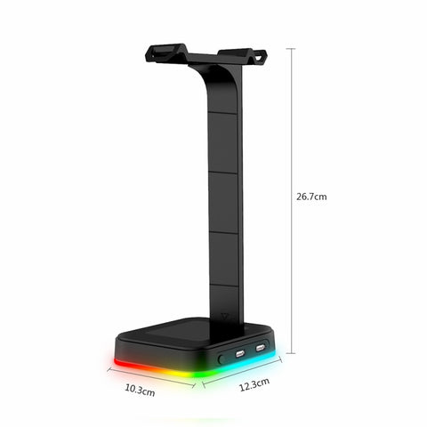 Boîtier de brassard de jeu coloré et lumineux RGBD9 avec double interface USB pour lecteur de musique et transmission de données