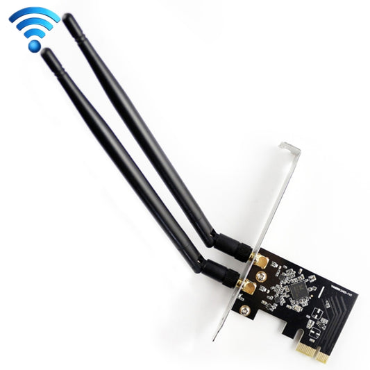 EDUP EP-9607 Scheda di rete adattatore wireless PCI-E Express dual-band da 1200Mbps con 2 antenne da 6dBi, EP-9607 1200Mbps