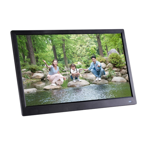 Corniche pour photo numérique avec écran LED FHD de 12,5 pouces avec support et télécommande, programme MSTAR V56, support d'entrée USB/SD