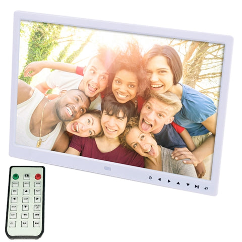 Corniche pour photo numérique avec affichage à LED de 15,0 pouces avec support/télécommande, Allwinner, support USB/entrée fiche SD/OTG, 15,0 pouces, 15,0 pouces Allwinner