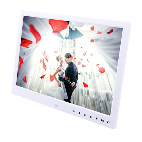 Corniche pour photo numérique avec affichage à LED de 13,0 pouces avec support/télécommande, Allwinner, support USB/entrée fiche SD/OTG, 13,0 pouces