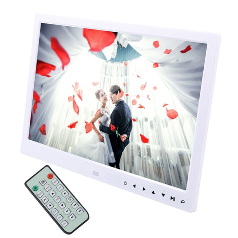 Corniche pour photo numérique avec affichage à LED de 13,0 pouces avec support/télécommande, Allwinner, support USB/entrée fiche SD/OTG, 13,0 pouces