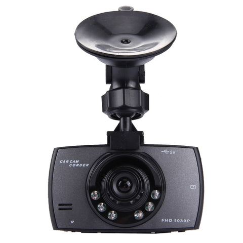 Telecamera DVR per auto LCD da 2,7 pollici 480P 1.3MP Telecamera Visione grandangolare da 120 gradi, supporto visione notturna/rilevamento movimento/scheda TF/sensore G, 2.7 inch