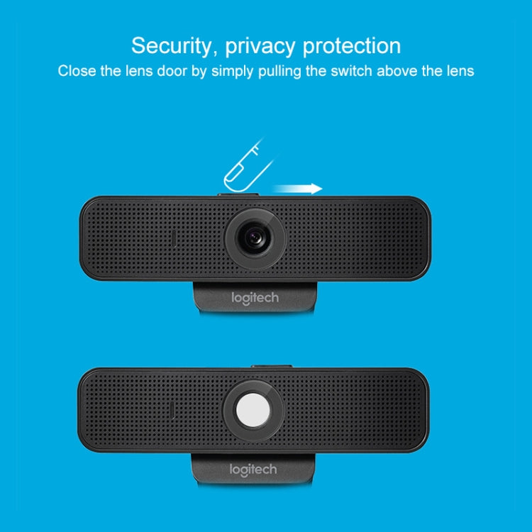 Webcam Logitech C925E HD 1080p con copertura di sicurezza integrata