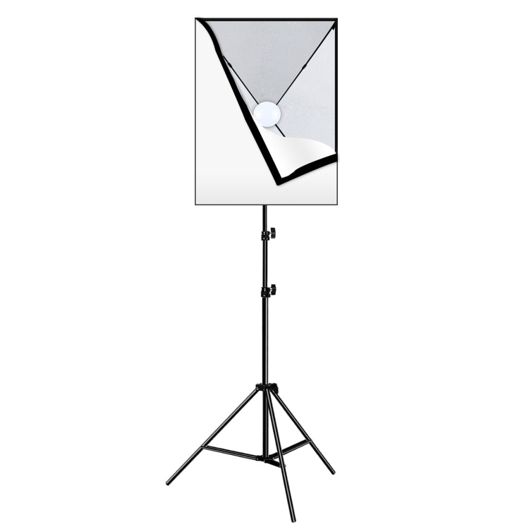 PULUZ Softbox Kit di illuminazione 2 pezzi 50x70 cm Attrezzatura fotografica professionale per studio fotografico con 2 lampadine con attacco E27 Kit di illuminazione fotografica, 2 PCS Single Bulb EU Plug, 2 PCS Single Bulb US Plug