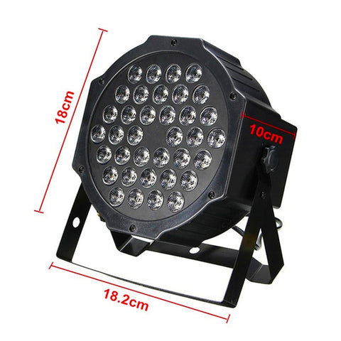 Projecteur PAR LED violet UV de 36 W, 36 LED, CA 100-240 V, lumière violette