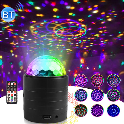 Luce da palco USB Bluetooth Crystal Magic Ball avec télécommande