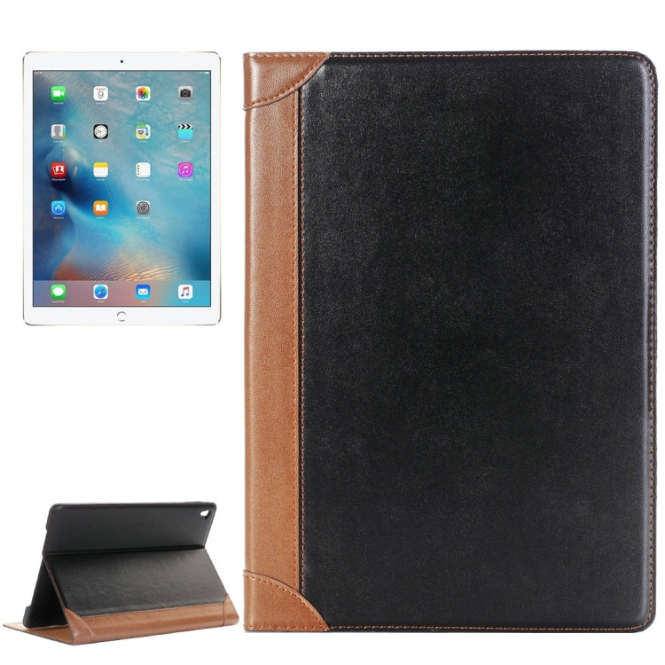 custodia-in-pelle-con-chiusura-orizzontale-con-superficie-lucida-stile-libro-con-supporto-slot-per-carte-e-portafoglio-per-ipad-pro-da-97-pollici - immagine 1