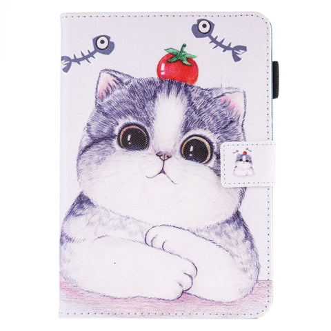 Per iPad Air / iPad Air 2 Custodia in pelle con chiusura orizzontale con motivo dipinto con supporto, portafoglio, slot per carte e slot per penna, For iPad Air / iPad Air 2, iPad Air / iPad Air 2