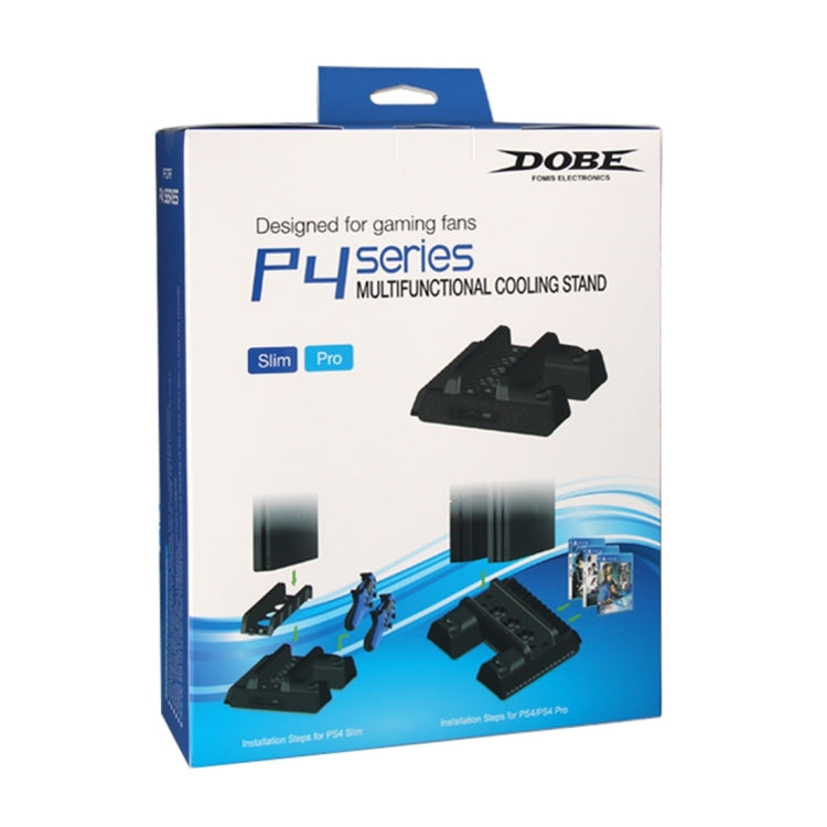 Ventola di Raffreddamento 3 in 1 DOBE TP4-882 per PS4, PS4 Pro e PS4