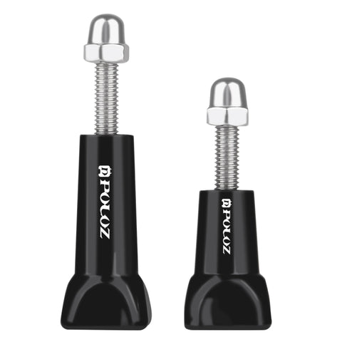 PULUZ Manopole en plastique Vite longa standard + Vite court pour GoPro Hero11 Black / HERO10 Black / HERO9 Black /HERO8 / HERO7 /6/5/5 Session /4 Session /4/3+ /3/2/1 / Max, DJI OSMOAzione et autre caméra d'action, 2 vis (plastique)
